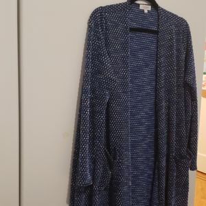 LuLaRoe Sarah cardigan like new